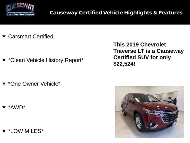 used 2019 Chevrolet Traverse car, priced at $22,524