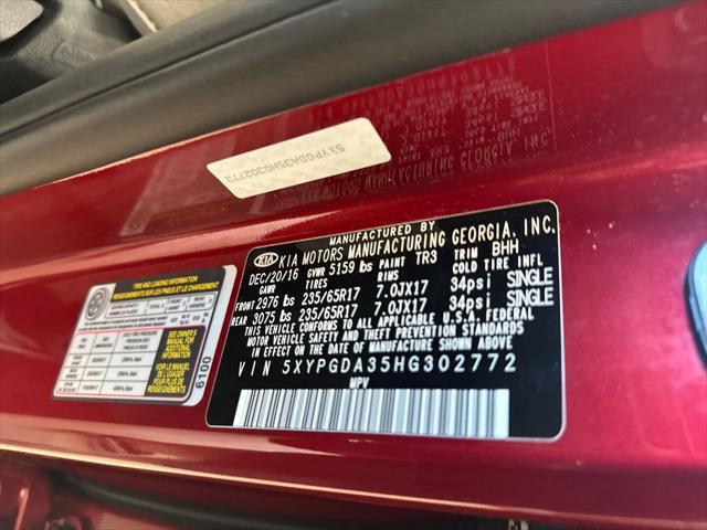 used 2017 Kia Sorento car, priced at $16,990