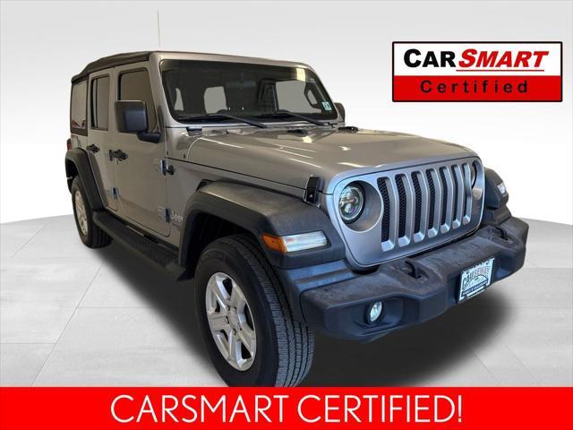 used 2018 Jeep Wrangler Unlimited car, priced at $23,277