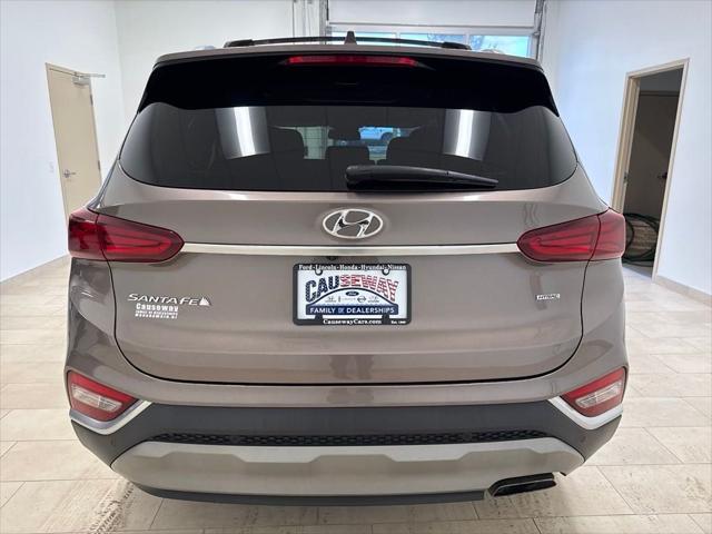 used 2020 Hyundai Santa Fe car, priced at $19,455