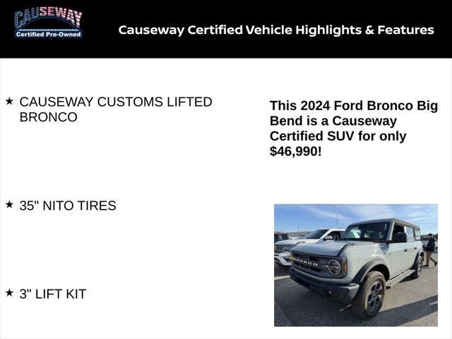 used 2024 Ford Bronco car, priced at $46,990