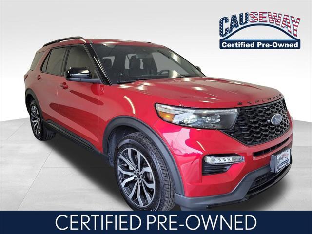 used 2022 Ford Explorer car, priced at $43,085