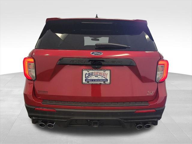 used 2022 Ford Explorer car, priced at $43,085