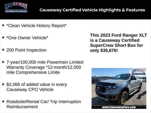 used 2023 Ford Ranger car, priced at $35,676