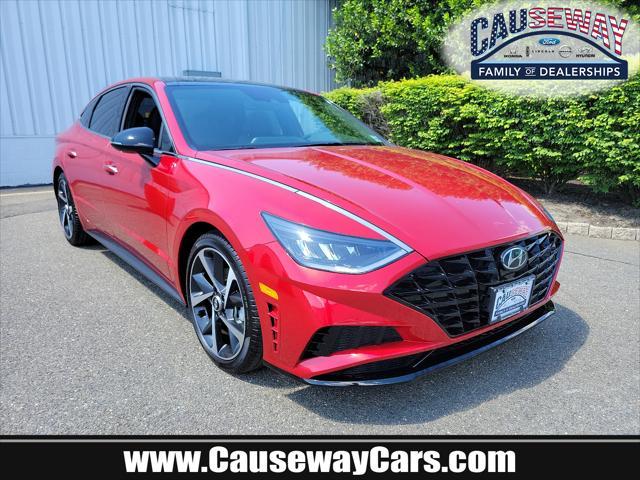 used 2022 Hyundai Sonata car, priced at $23,598