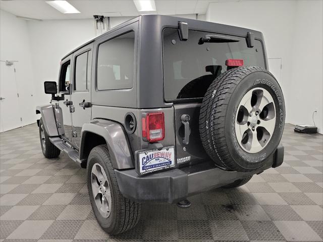 used 2017 Jeep Wrangler Unlimited car, priced at $28,990