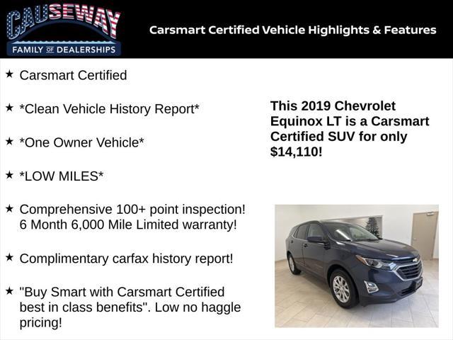 used 2019 Chevrolet Equinox car, priced at $14,110