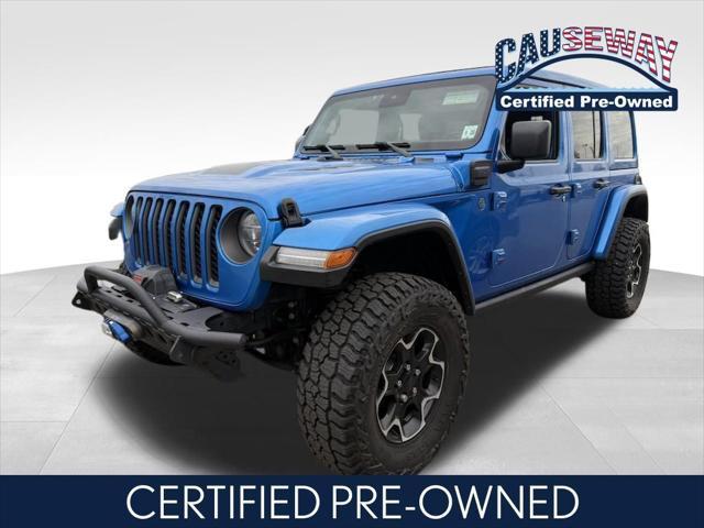 used 2021 Jeep Wrangler Unlimited car, priced at $33,512