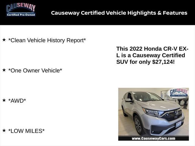 used 2022 Honda CR-V car, priced at $27,124