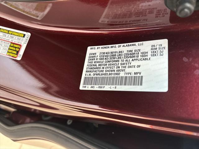used 2020 Honda Odyssey car, priced at $24,916