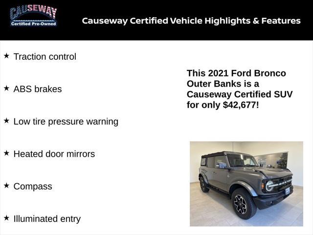 used 2021 Ford Bronco car, priced at $42,677