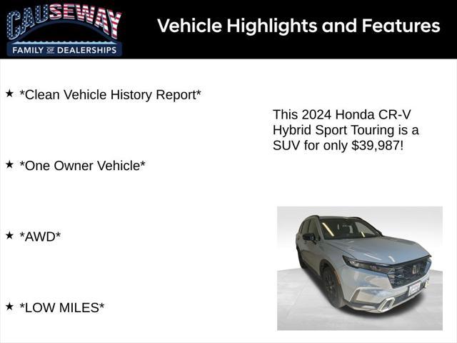 used 2024 Honda CR-V Hybrid car, priced at $39,987