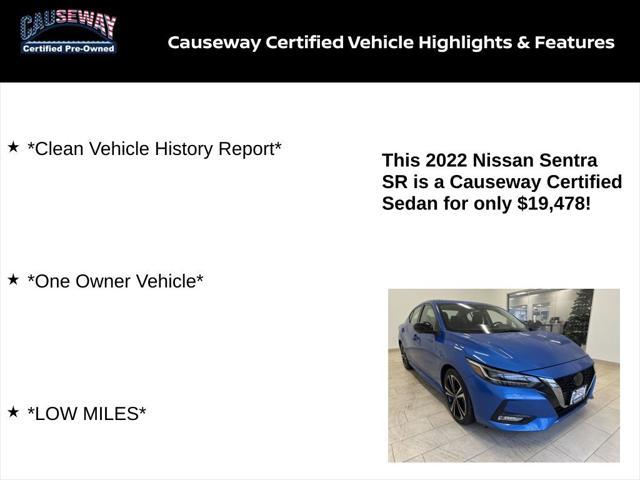 used 2022 Nissan Sentra car, priced at $19,478