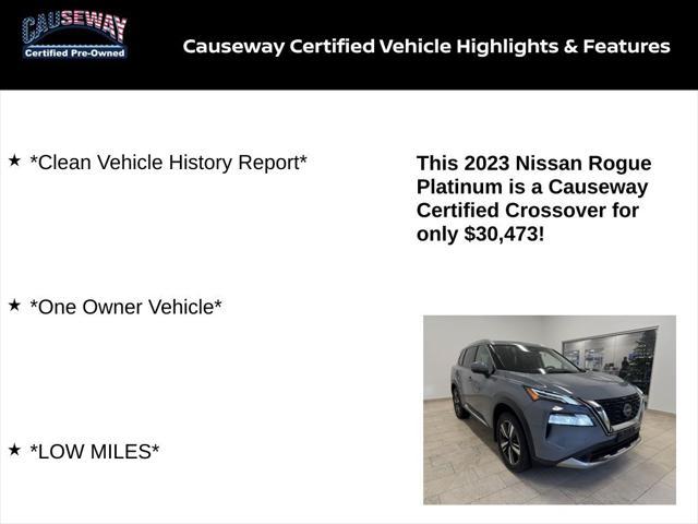 used 2023 Nissan Rogue car, priced at $30,473