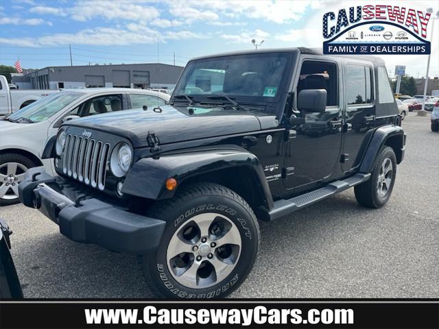 used 2018 Jeep Wrangler JK Unlimited car, priced at $20,774