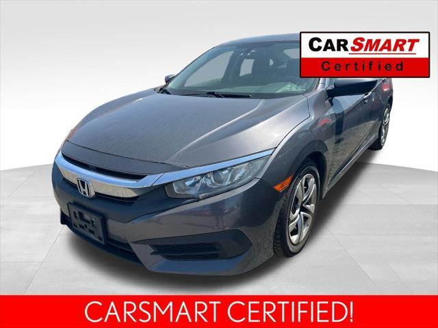used 2018 Honda Civic car, priced at $15,267