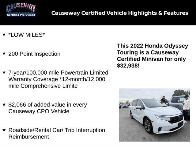 used 2022 Honda Odyssey car, priced at $32,938