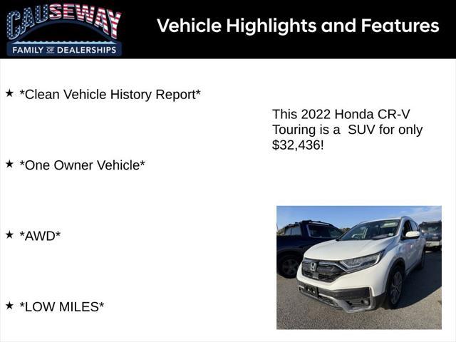 used 2022 Honda CR-V car, priced at $32,436