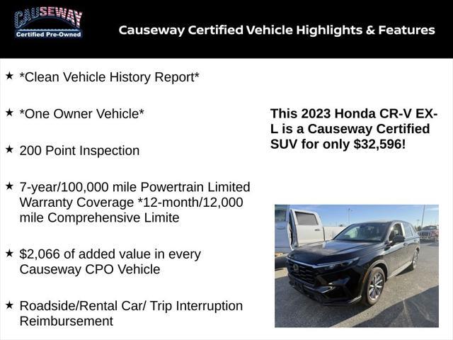 used 2023 Honda CR-V car, priced at $32,596