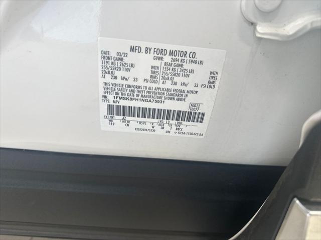 used 2022 Ford Explorer car, priced at $33,253