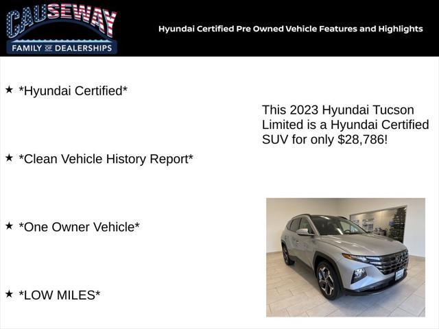 used 2023 Hyundai Tucson car, priced at $28,786