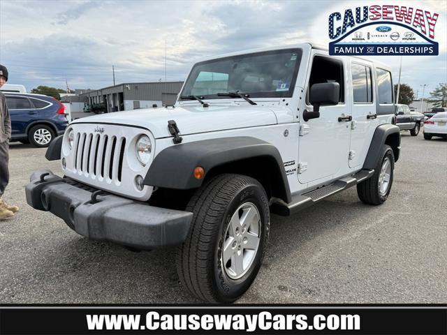 used 2017 Jeep Wrangler Unlimited car, priced at $20,173