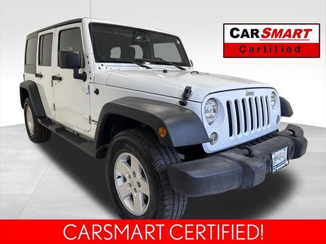 used 2017 Jeep Wrangler Unlimited car, priced at $19,225