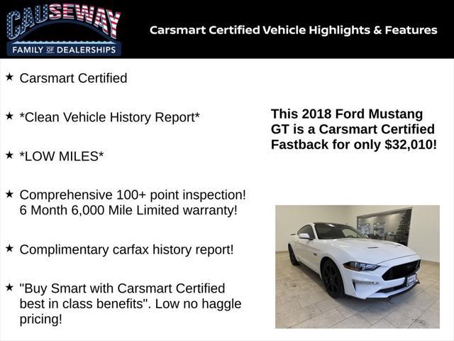 used 2018 Ford Mustang car, priced at $32,010