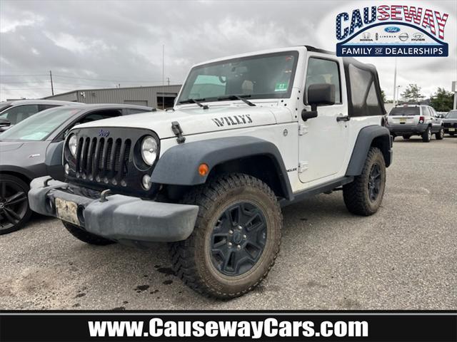 used 2017 Jeep Wrangler car, priced at $22,890