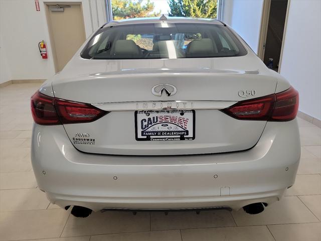 used 2018 INFINITI Q50 car, priced at $22,458