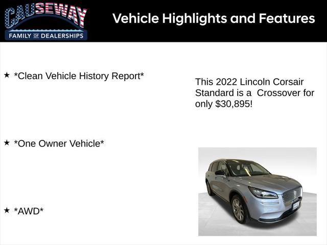 used 2022 Lincoln Corsair car, priced at $30,895