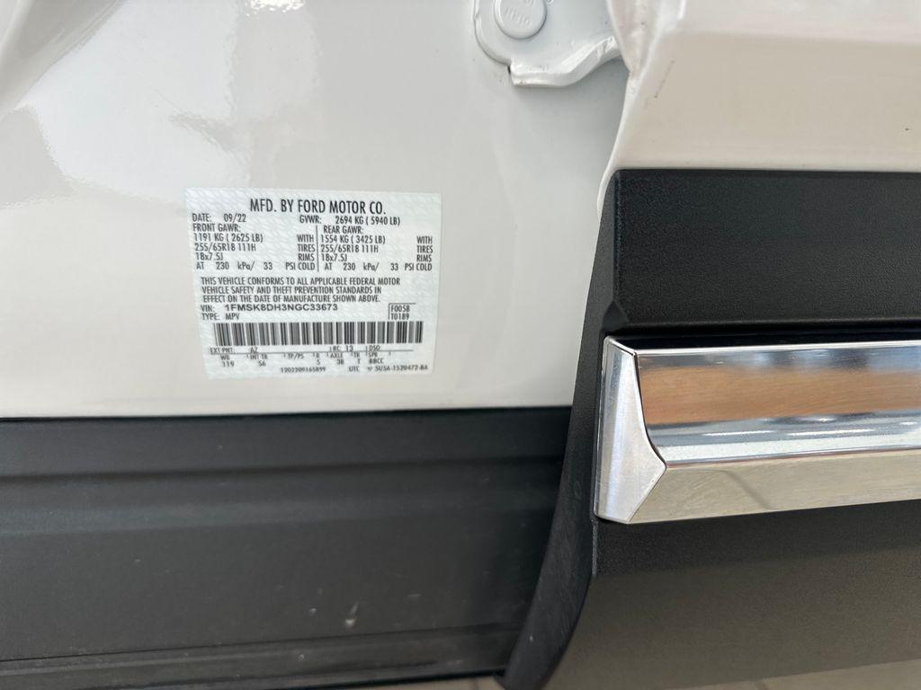 used 2022 Ford Explorer car, priced at $31,987