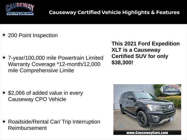 used 2021 Ford Expedition car, priced at $38,300