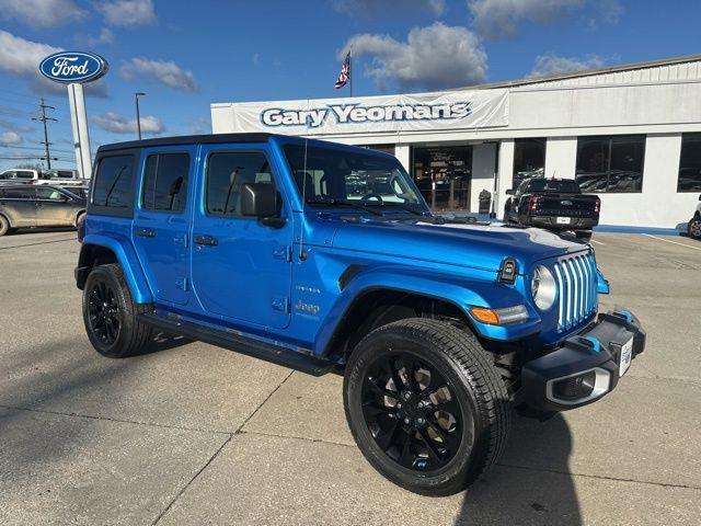 used 2022 Jeep Wrangler Unlimited 4xe car, priced at $29,498