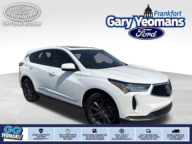 used 2022 Acura RDX car, priced at $29,500