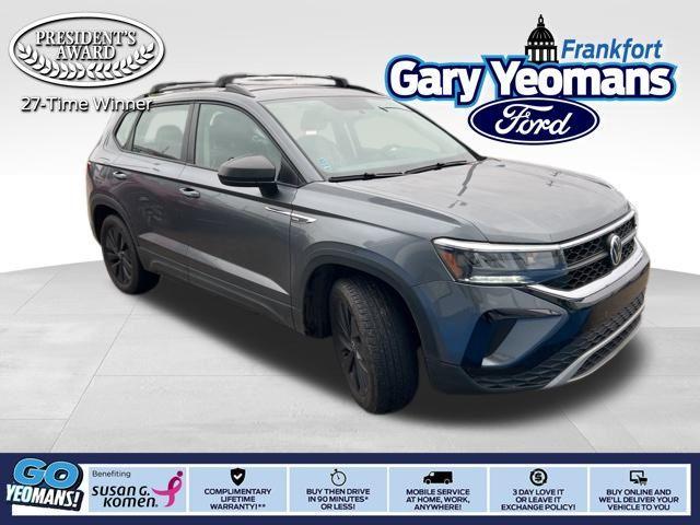 used 2022 Volkswagen Taos car, priced at $18,243