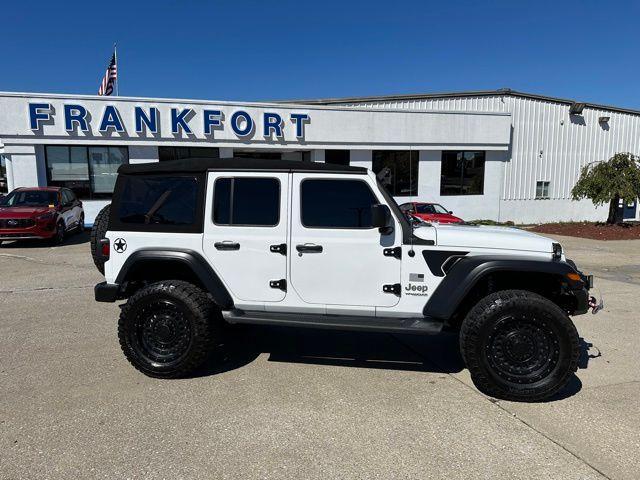 used 2020 Jeep Wrangler Unlimited car, priced at $31,957