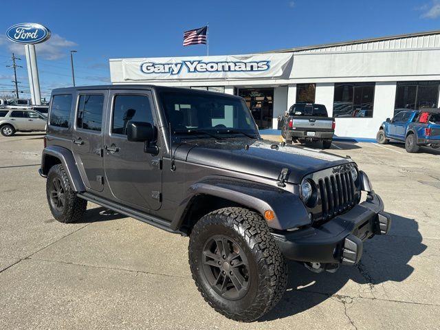 used 2017 Jeep Wrangler Unlimited car, priced at $19,724