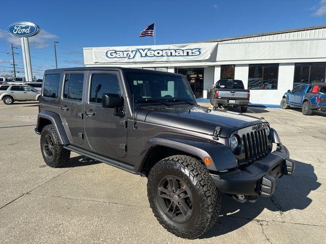 used 2017 Jeep Wrangler Unlimited car, priced at $19,724