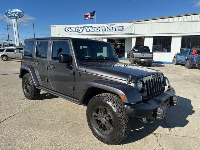 used 2017 Jeep Wrangler Unlimited car, priced at $19,724