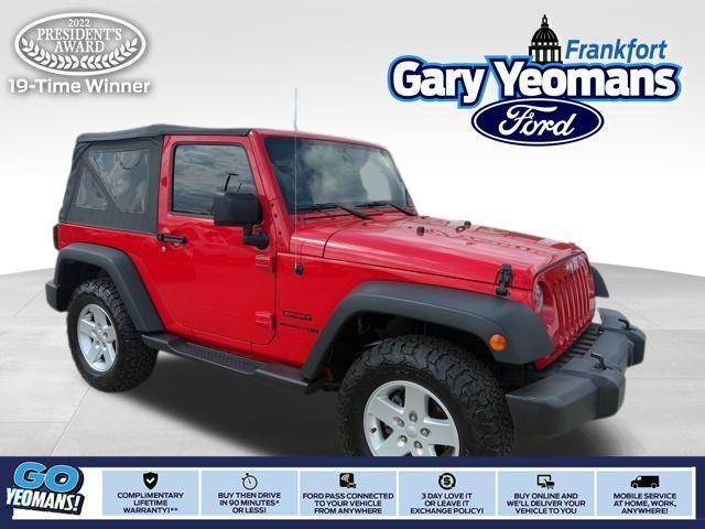 used 2018 Jeep Wrangler JK car, priced at $17,602