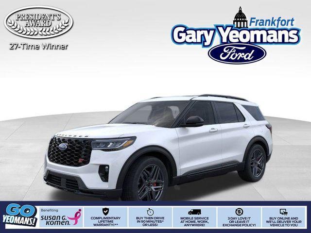new 2025 Ford Explorer car, priced at $54,107