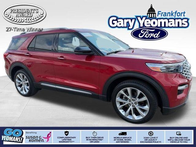 used 2021 Ford Explorer car, priced at $34,790