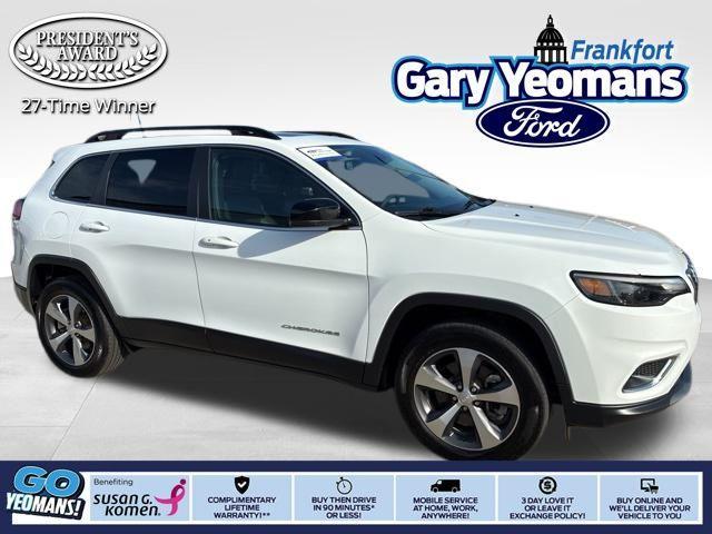 used 2022 Jeep Cherokee car, priced at $25,193