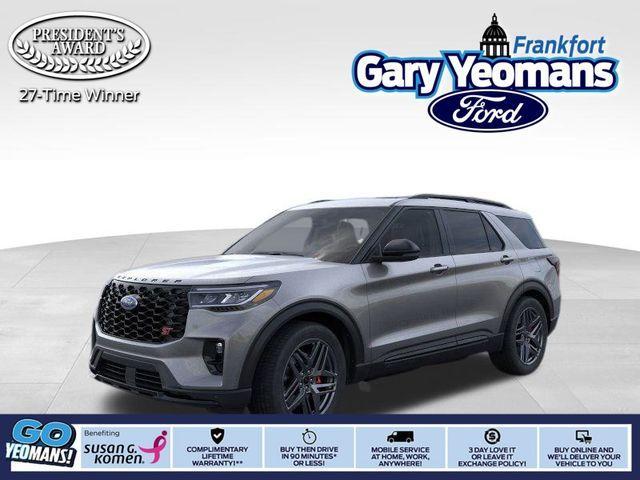 new 2025 Ford Explorer car, priced at $55,207