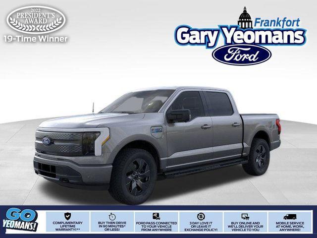 new 2025 Ford F-150 Lightning car, priced at $74,705