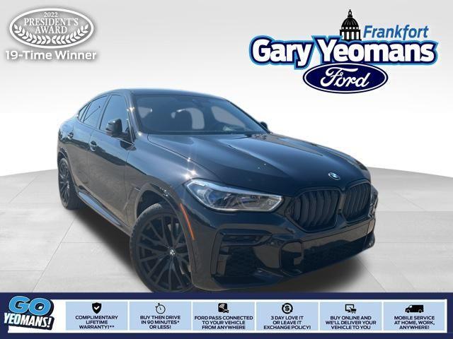 used 2022 BMW X6 car, priced at $54,384