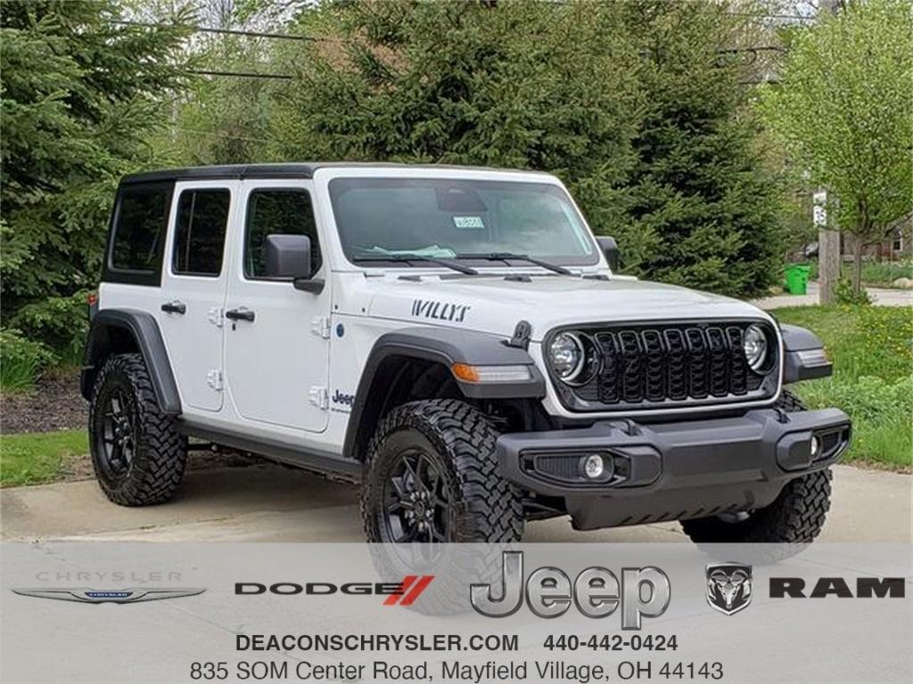 new 2025 Jeep Wrangler 4xe car, priced at $64,410