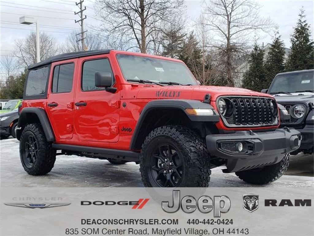 new 2025 Jeep Wrangler car, priced at $47,500