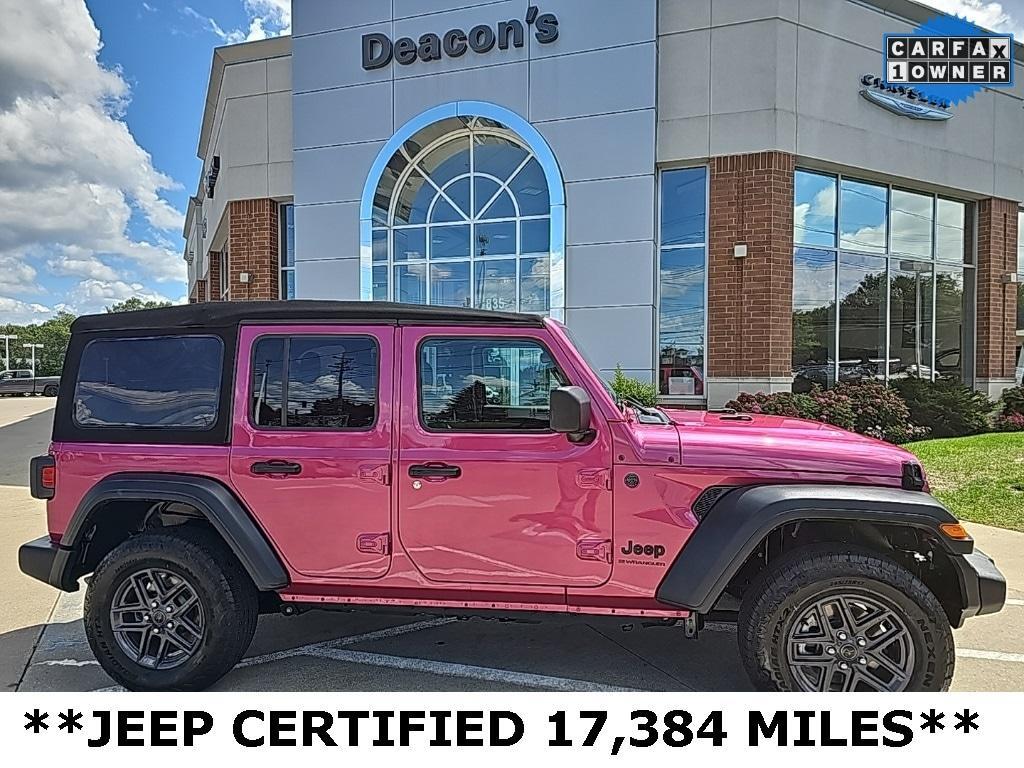 used 2024 Jeep Wrangler car, priced at $42,981